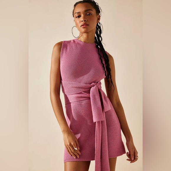 NEW Free People Orchid Convertible Low-Back Mini Dress - Picture 2 of 16